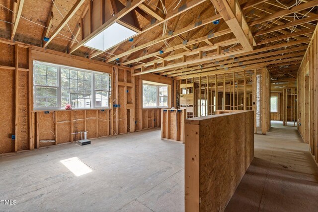 129 Shaman Dr, Louisburg, NC 27549 - misc room featuring a skylight
