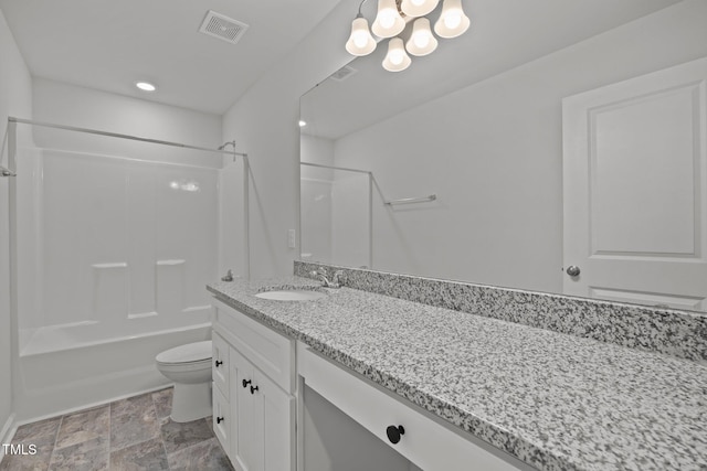 5404 Rutledgeville Ln, Knightdale, NC 27545 - bathroom featuring vanity and shower / washtub combination