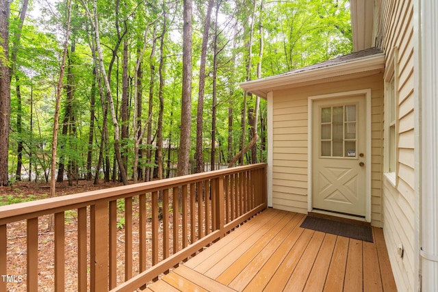 4316 American Dr, Durham, NC 27705 - view of wooden terrace