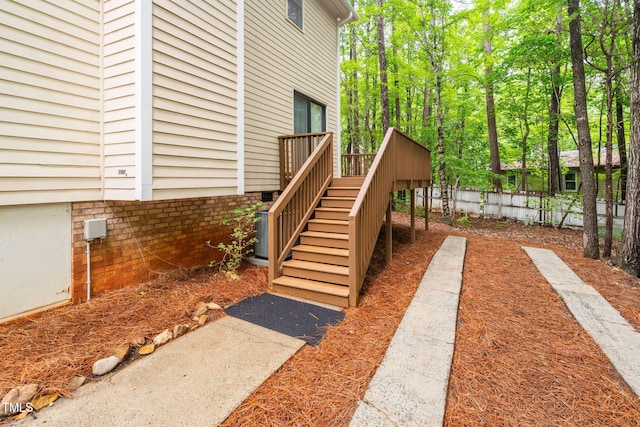 4316 American Dr, Durham, NC 27705 - view of yard with stairway