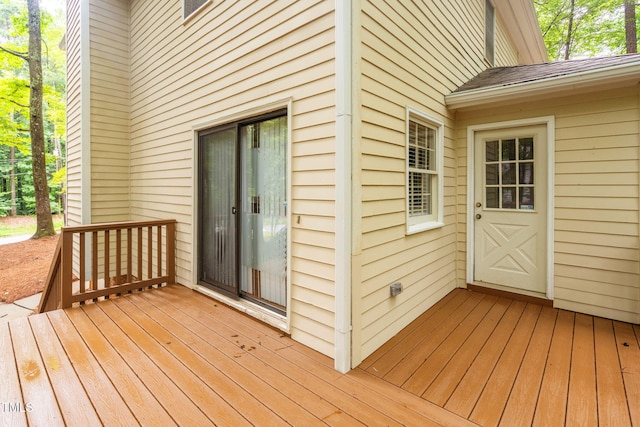 4316 American Dr, Durham, NC 27705 - view of wooden deck