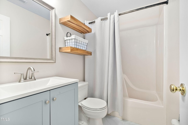 4316 American Dr, Durham, NC 27705 - full bathroom with shower / tub combo with curtain and vanity