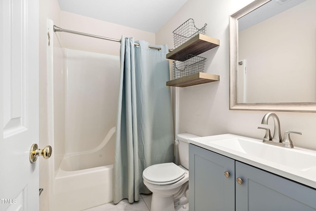 4316 American Dr, Durham, NC 27705 - full bathroom with vanity and shower / bath combination with curtain