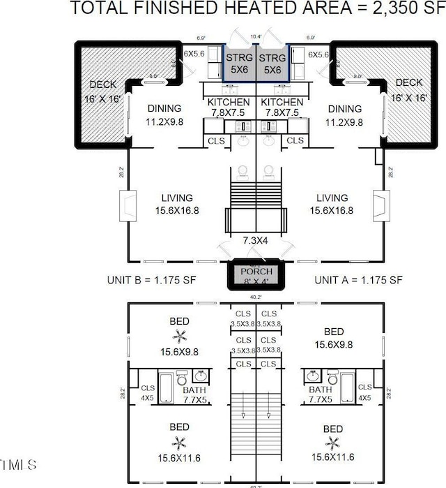 4316 American Dr, Durham, NC 27705 - view of room layout