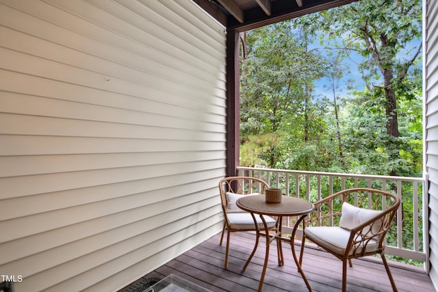 4104 Earl Grey Ct, Raleigh, NC 27612 - view of wooden deck