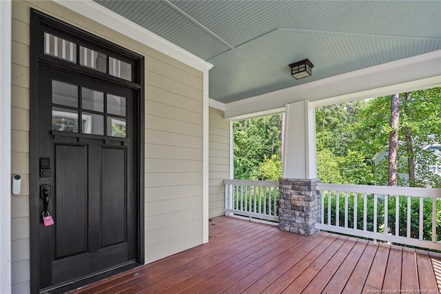 57 Spring Water Ct, Spring Lake, NC 28390 - view of porch