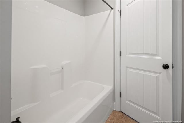 57 Spring Water Ct, Spring Lake, NC 28390 - full bathroom featuring shower / bath combination and tile patterned flooring