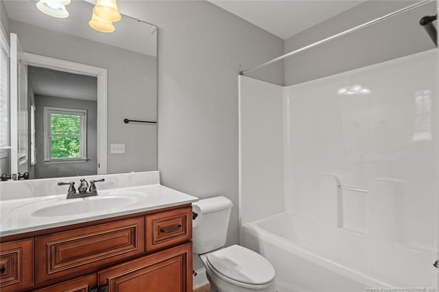 57 Spring Water Ct, Spring Lake, NC 28390 - full bath featuring vanity and washtub / shower combination