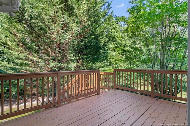 57 Spring Water Ct, Spring Lake, NC 28390 - view of wooden terrace
