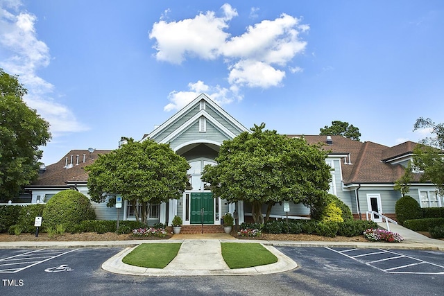 5004 Sunset Forest Cir, Holly Springs, NC 27540 - view of building exterior with uncovered parking