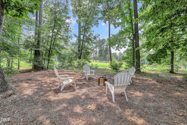 5004 Sunset Forest Cir, Holly Springs, NC 27540 - view of yard with view of scattered trees
