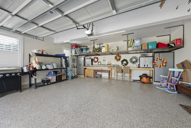210 Meadow Lake Dr, Youngsville, NC 27596 - garage featuring a garage door opener