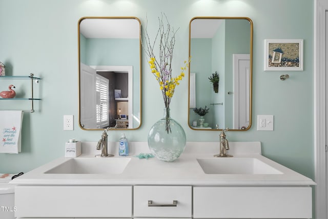 210 Meadow Lake Dr, Youngsville, NC 27596 - bathroom with double vanity