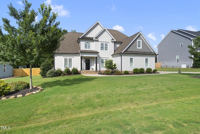 210 Meadow Lake Dr, Youngsville, NC 27596 - view of front facade featuring board and batten siding