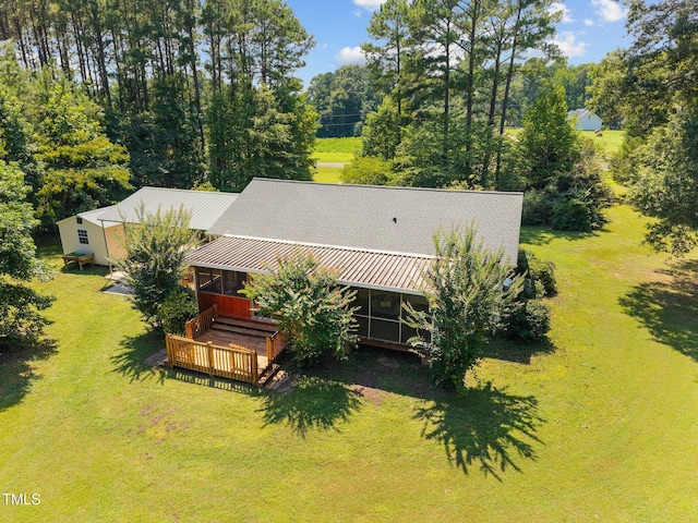 270 Ballard Pruitt Rd, Franklinton, NC 27525 - aerial view of property and surrounding area