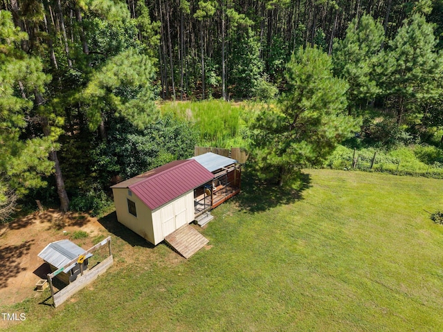 270 Ballard Pruitt Rd, Franklinton, NC 27525 - aerial view of a forest