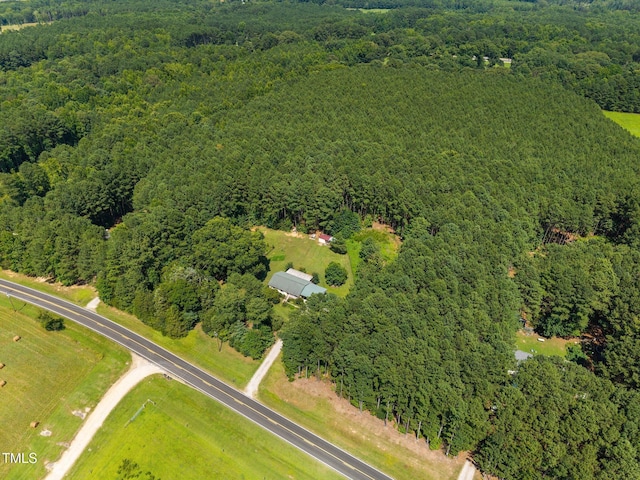 270 Ballard Pruitt Rd, Franklinton, NC 27525 - aerial view of property and surrounding area featuring a forest
