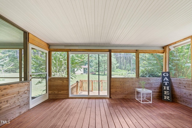 270 Ballard Pruitt Rd, Franklinton, NC 27525 - unfurnished sunroom with plenty of natural light