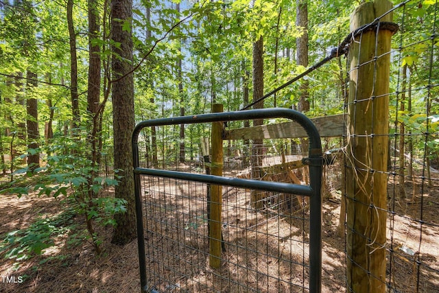 270 Ballard Pruitt Rd, Franklinton, NC 27525 - gate with a view of trees
