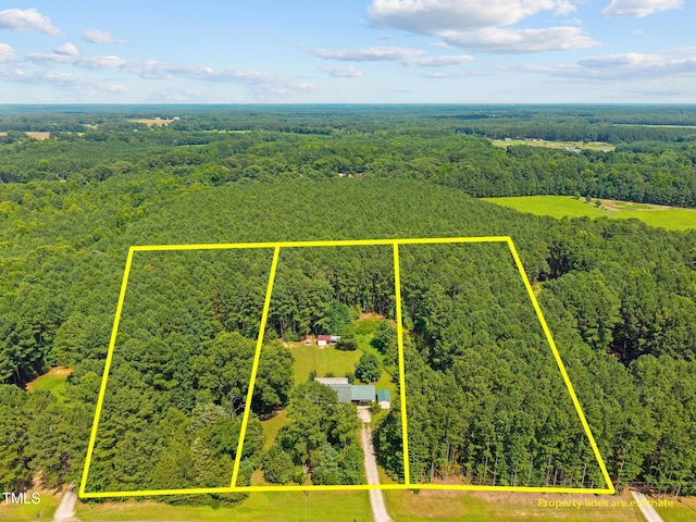 270 Ballard Pruitt Rd, Franklinton, NC 27525 - aerial overview of property's location with property boundaries highlighted