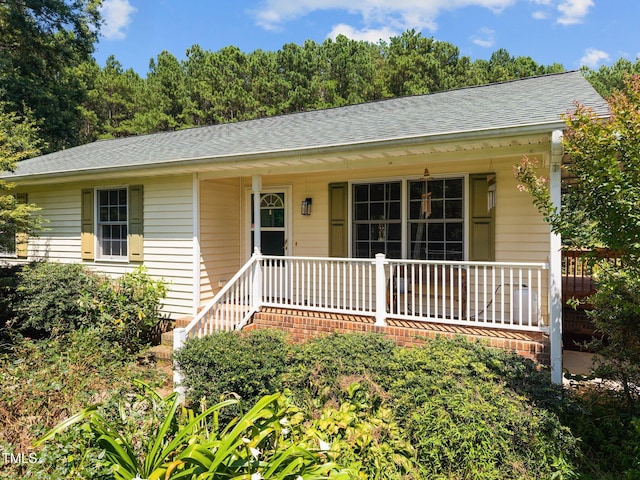 270 Ballard Pruitt Rd, Franklinton, NC 27525 - single story home with covered porch and roof with shingles