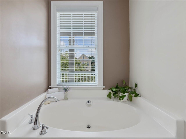 7712 Acc Blvd, Raleigh, NC 27617 - bathroom with a garden tub