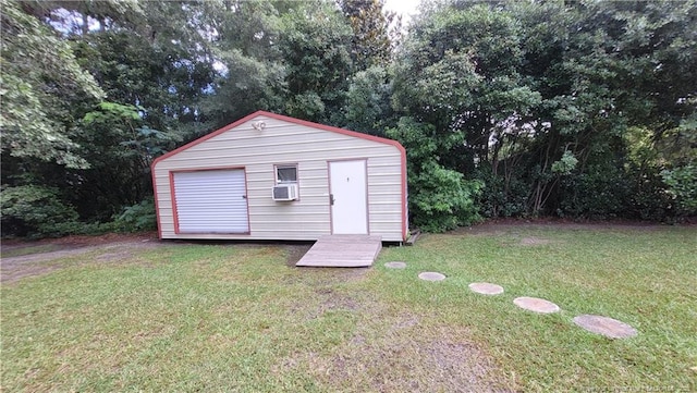 2508 N Roberts Ave N, Lumberton, NC 28358 - view of shed with cooling unit