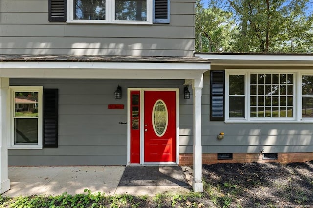521 Fawn Ct, Fayetteville, NC 28303 - doorway to property with crawl space