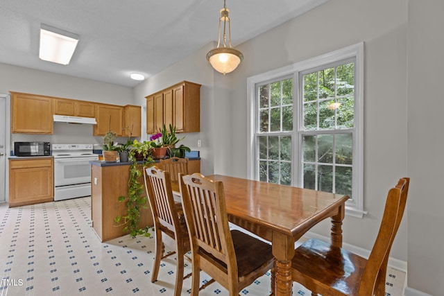 108 Tarlow Ct, Cary, NC 27513 - dining area with baseboards and light flooring