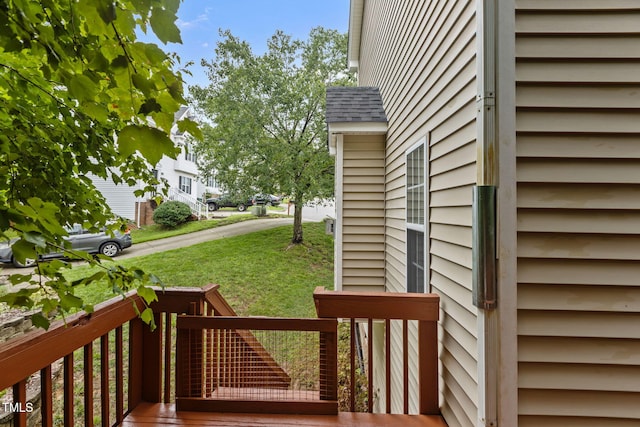 108 Tarlow Ct, Cary, NC 27513 - deck with a lawn