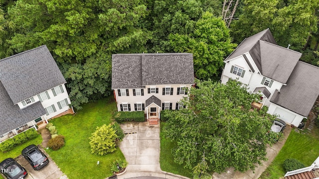 108 Tarlow Ct, Cary, NC 27513 - aerial view of property and surrounding area