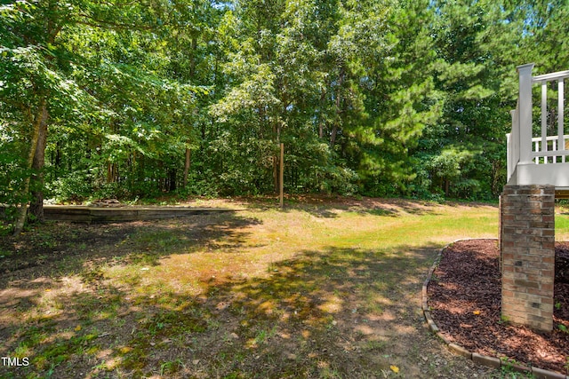 80 Clubhouse Dr, Youngsville, NC 27596 - view of yard