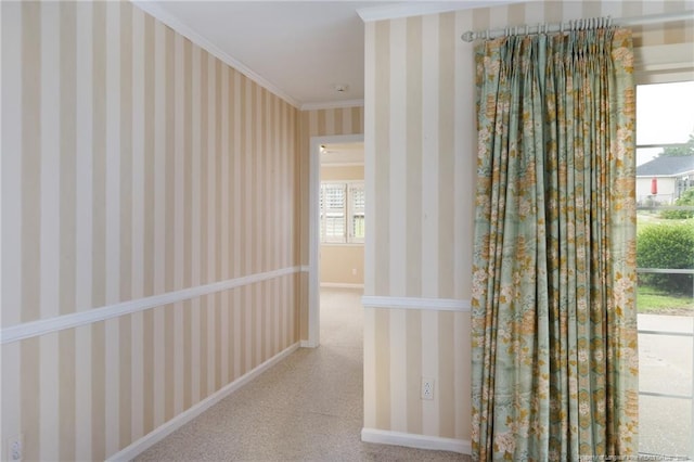 2630 Dartmouth Dr, Fayetteville, NC 28304 - corridor with crown molding