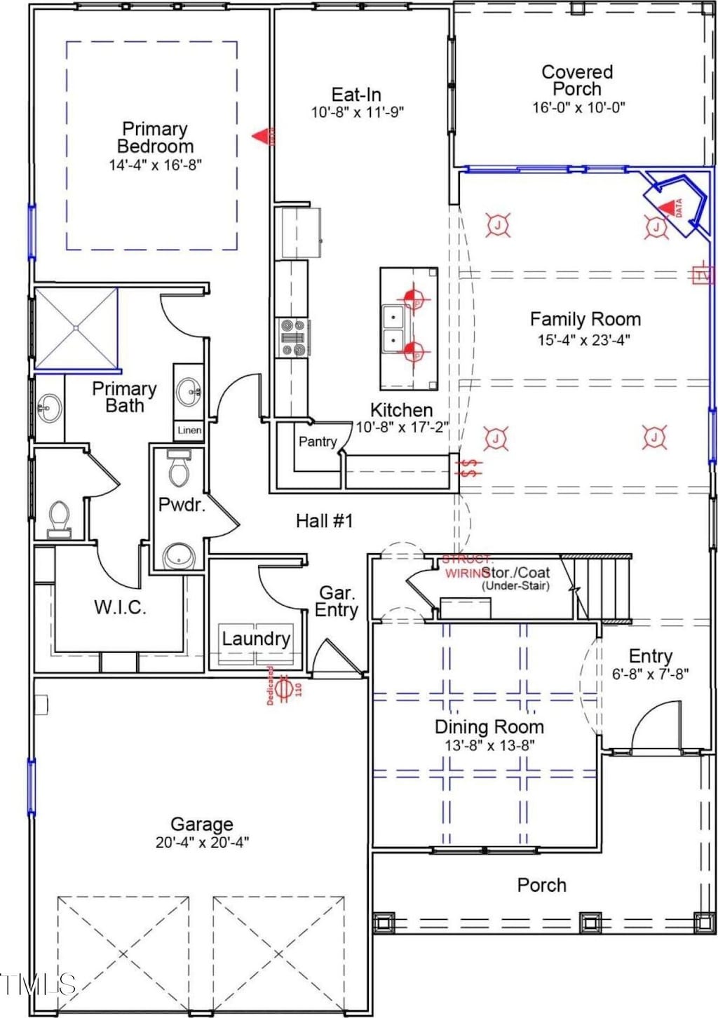 125 Sugarmaple Way, Youngsville, NC 27596 - view of property floor plan