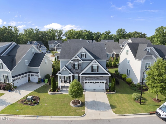 7741 Wilderness Rd, Raleigh, NC 27613 - aerial view of residential area