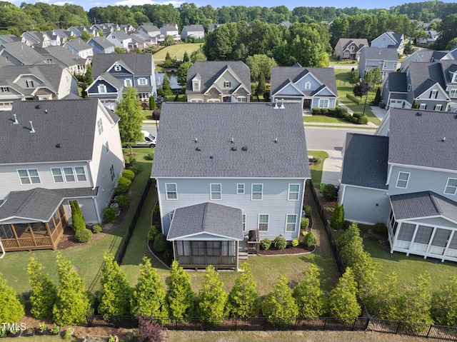 7741 Wilderness Rd, Raleigh, NC 27613 - aerial view of residential area