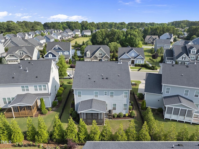 7741 Wilderness Rd, Raleigh, NC 27613 - aerial view of residential area