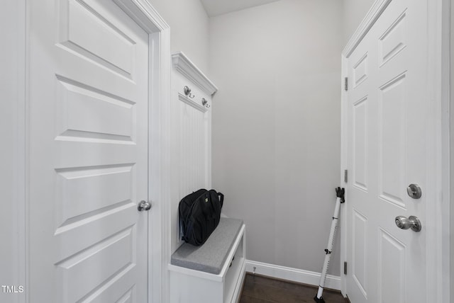7741 Wilderness Rd, Raleigh, NC 27613 - mudroom featuring baseboards