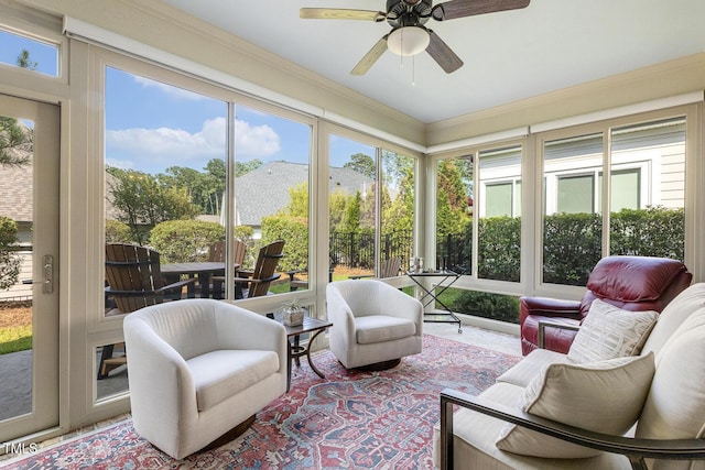 2461 Patriot Bluffs Dr, Fuquay Varina, NC 27526 - sunroom / solarium with ornamental molding