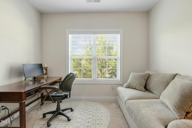 2461 Patriot Bluffs Dr, Fuquay Varina, NC 27526 - carpeted office space featuring baseboards