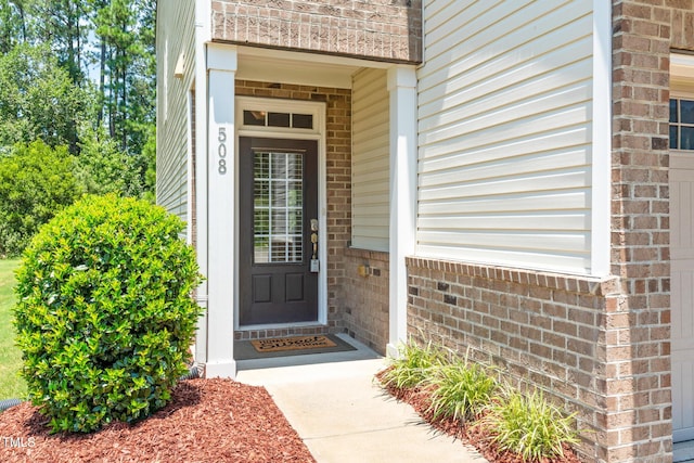 508 Durants Neck Ln, Morrisville, NC 27560 - entrance to property with brick siding