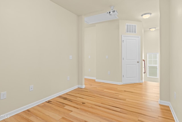 508 Durants Neck Ln, Morrisville, NC 27560 - spare room with light wood-type flooring and baseboards