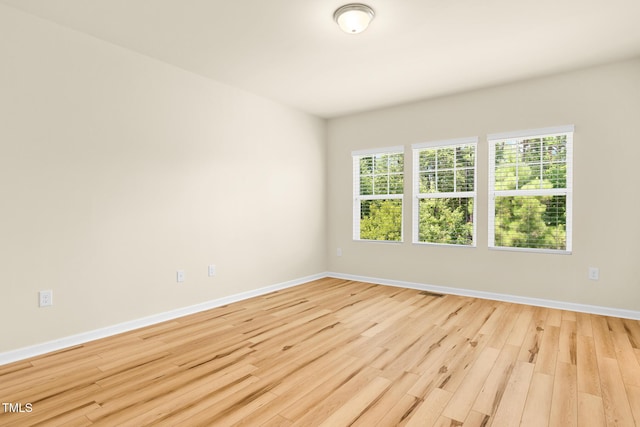 508 Durants Neck Ln, Morrisville, NC 27560 - unfurnished room with light wood-style flooring and baseboards