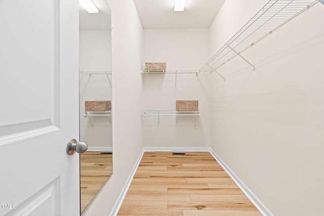 508 Durants Neck Ln, Morrisville, NC 27560 - spacious closet featuring wood finished floors