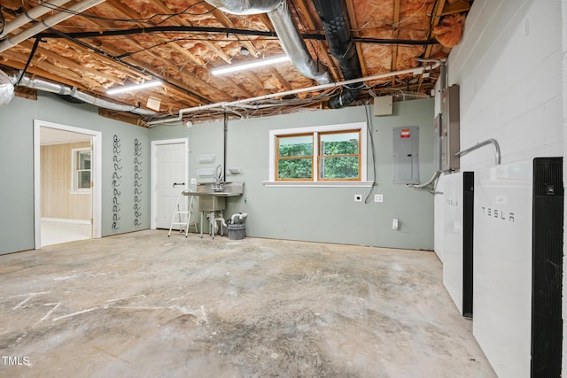 9903 Oak Hollow Rd, Chapel Hill, NC 27516 - below grade area with electric panel