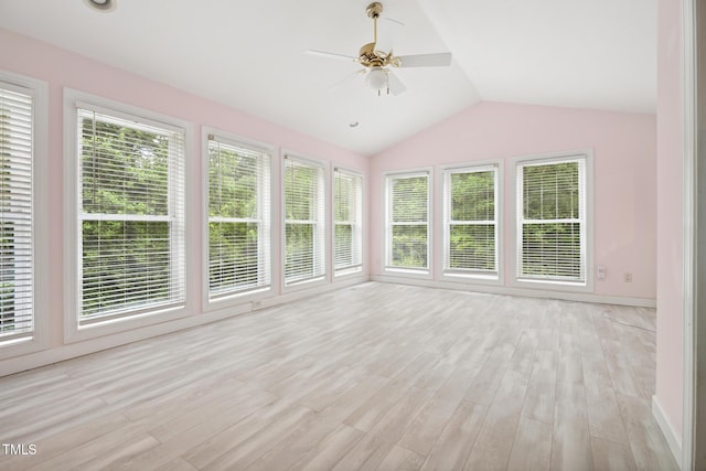 9903 Oak Hollow Rd, Chapel Hill, NC 27516 - unfurnished sunroom with lofted ceiling, wood finished floors, and a deck