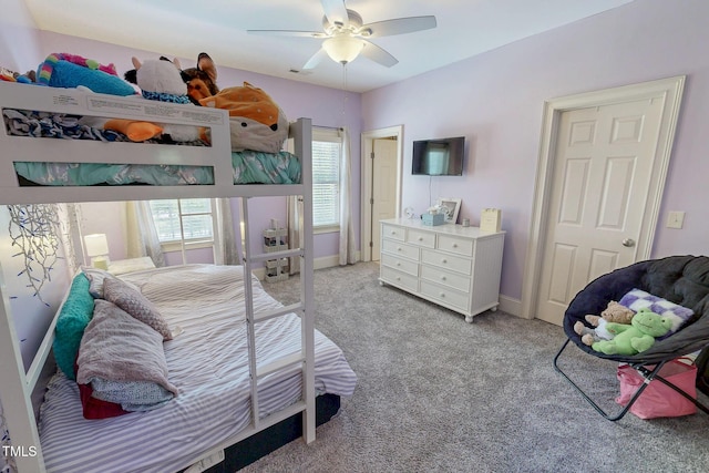 4 Springtree Cir, Durham, NC 27712 - bedroom with light carpet and ceiling fan