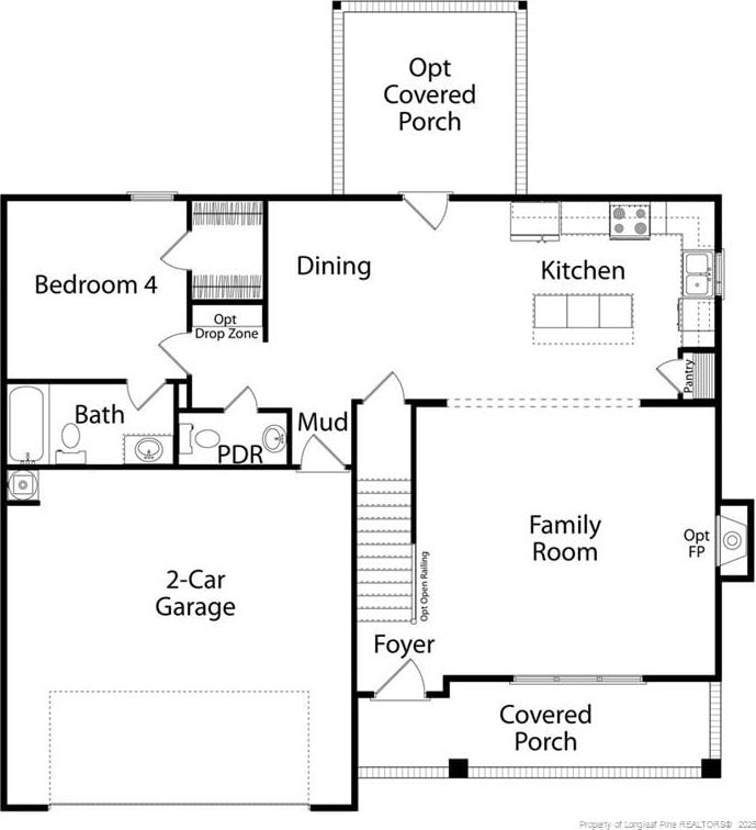 474 Crichton Ct, Fayetteville, NC 28311 - view of home floor plan