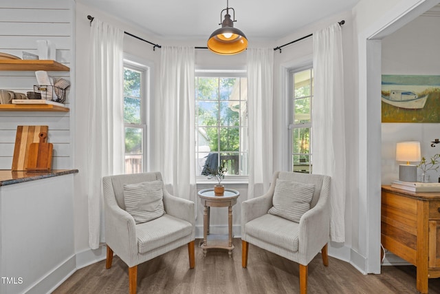 1604 Farm Lake Dr, Holly Springs, NC 27540 - living area with wood finished floors and plenty of natural light