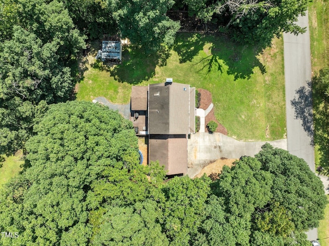 1604 Farm Lake Dr, Holly Springs, NC 27540 - aerial overview of property's location